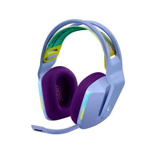 Audifono Gaming Logitech G G733 Lightspeed Wireless RGB Lilac