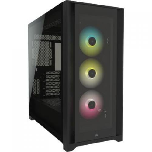 CASE MID TOWER CORSAIR ICUE 5000X RGB BLACK