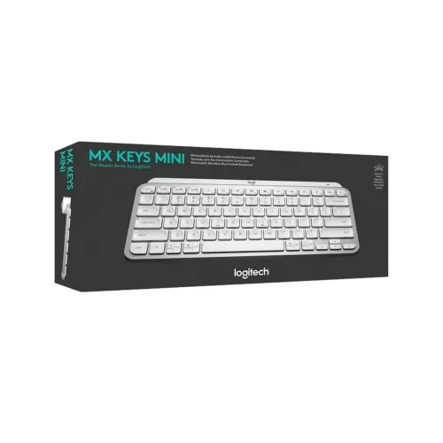 TECLADO LOGITECH MX KEYS MINI MULTIDISPOSITIVO ILUMINADO BLANCO