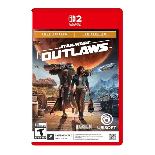 VIDEOJUEGO STAR WARS OUTLAWS GOLD EDITION NINTENDO SWITCH 2 LATAM
